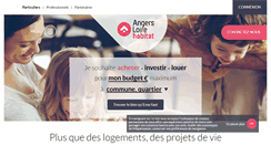 Desktop Screenshot of angers-loire-habitat.fr